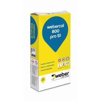WEBERCOL 800 PRO S1 gris [25kg]