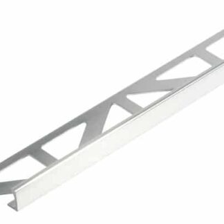 PROFILES DE FINITION DROIT EN ALUMINIUM ELOXE MAT