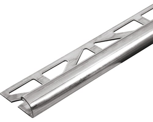 PROFILES DE FINITION 1/4 ROND EN ACIER FIN INOXYDABLE