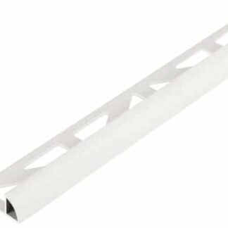 PROFILES DE FINITION 1/4 ROND EN PVC BLANC