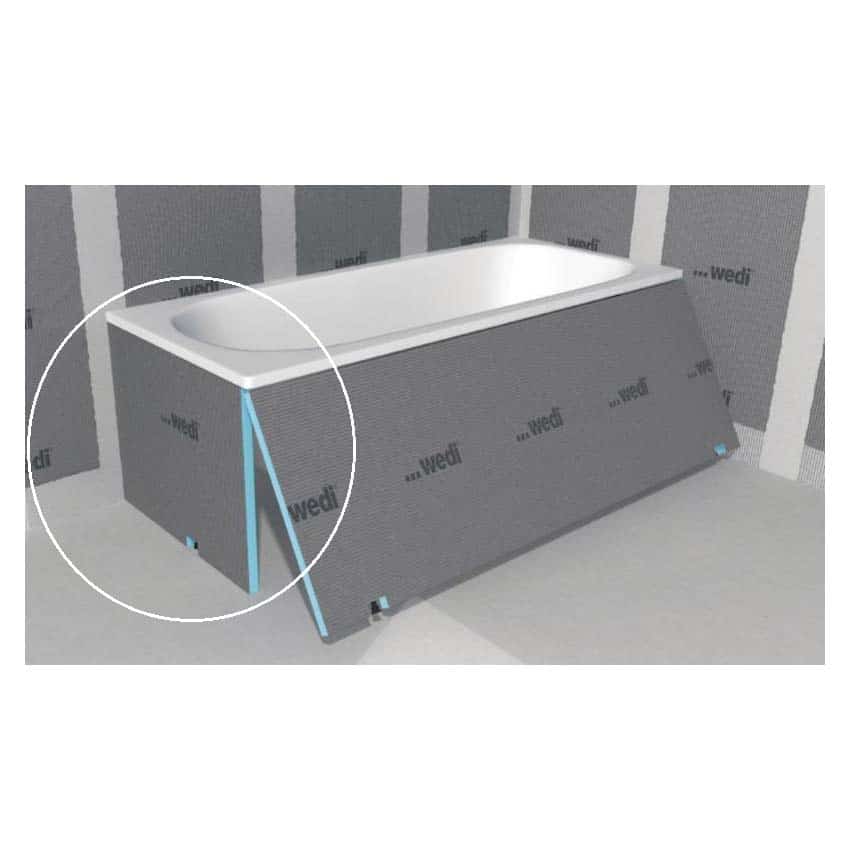 RETOUR DE BAIGNOIRE WEDI